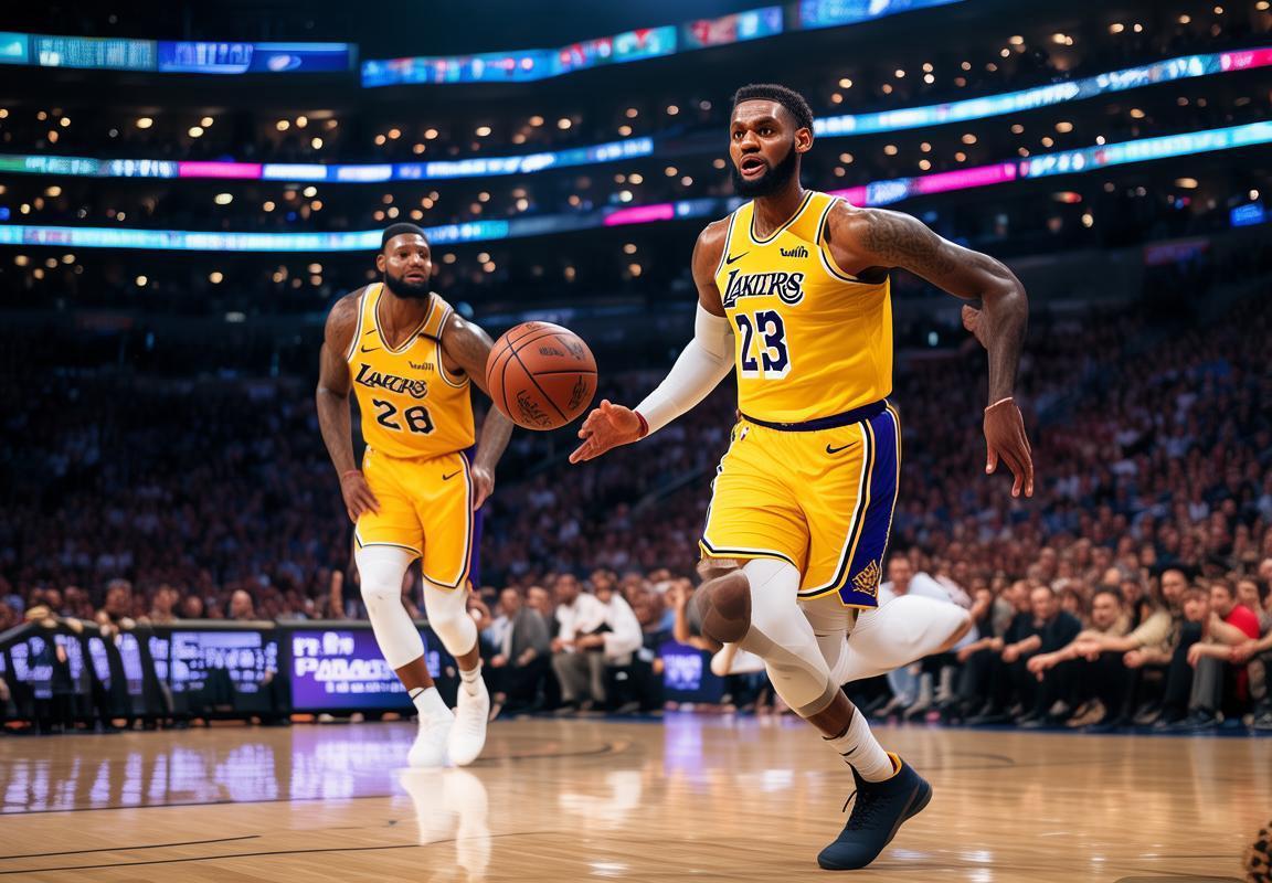 湖人主场大胜独行侠，詹姆斯与戴维斯默契配合锁定胜局